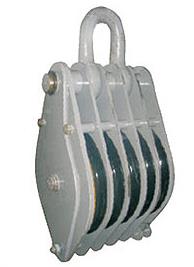 三輪吊鉤吊環(huán)滑車