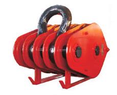 六輪吊鉤吊環(huán)滑車